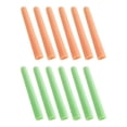 thumbnail image 1 of S SERENABLE 12x Trampoline Enclosure Pole Foam Sleeves 15.75 inch Pipe Protector Padding Green and Orange, 1 of 9