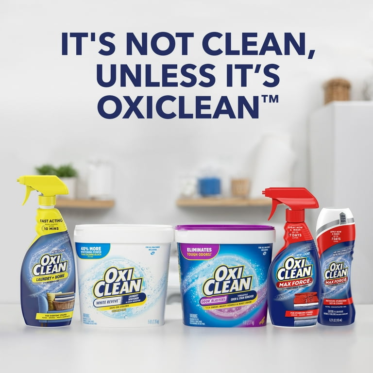 GENTEM STICK 　MAXFORCE OxiClean Max Force Gel Stick, 6.2 Oz, 5 Pack, Concentrated