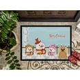 thumbnail image 3 of Carolines Treasures Merry Christmas Carolers Pekingnese Fawn Sable Door Mat Indoor Rug or Outdoor Welcome Mat 24x36, 3 of 4