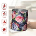 thumbnail image 5 of 12oz Coffee Tumblers Pioneer Flower Stainless Steel Vacuum Insulated Travel Tumbler Coffee Cups Mug with Lid and Straw with Cleaning Brush for Cold & Hot Drinks, 5 of 5