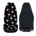thumbnail image 6 of XYZCANDO Set of 2 Car Seat Covers for Car Interior Front Seat Cover Breathable Stretchy, Truck SUV Van Car Front Seat Covers, Paw prints, 6 of 10