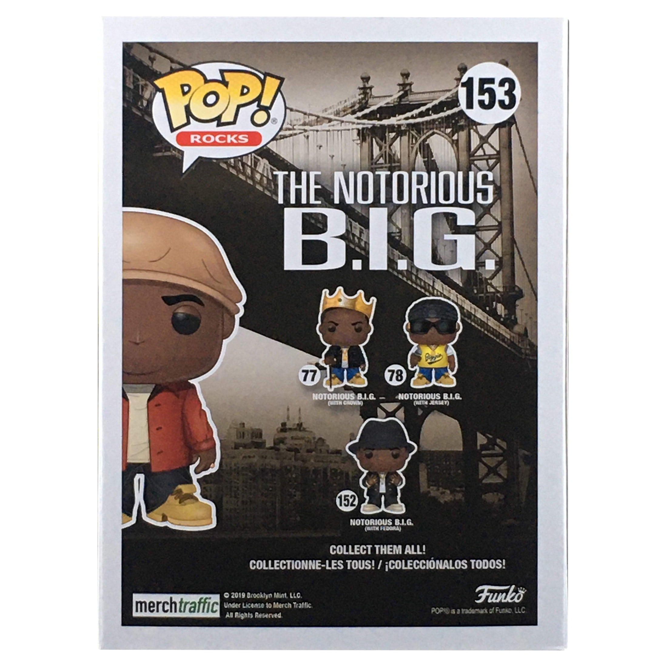 Funko Pop Rocks Notorious B.I.G. Big Poppa Special Edition Figure Collectible