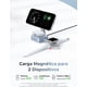 thumbnail image 3 of MagFlow 25W Qi2.2 Cargador Inalámbrico Plegable Magnética, 2 en 1 Cargador Magsafe, Soporte de Carga Inalámbrico Compatible con iPhone 17 Pro MAX 16 15 14 13 12, AirPods, Cable de 1M, 3 of 13