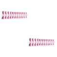 thumbnail image 1 of Jumpingount 24 piezas en forma de cuadrado sólido colorido prensa en las uñas DIY francés elegante color rápido personalidad uñas para salones diecisiete 2piezas, 1 of 6