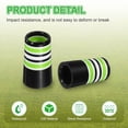 thumbnail image 3 of Uxcell Golf Ferrules, 25 mm Taper Tip Shaft Golf Iron Ferrules Durable CAP Shaft Tip Protector Replacement 6 Pcs & Green & 0.37"-Fitting for Club Repair and Maintenance, 3 of 6