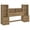 Mango - 3-piece, variant on Westpark 3-piece Queen Bedroom Set Bookcase Headboard Pine