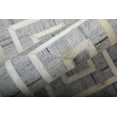 thumbnail image 5 of 5' X 8' Gray and Ivory Geometric Hand Woven Area Rug, 5 of 11