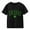 Black, variant on Girls Boys Vintage "IRISH" Letter & Clover Kids' Short-Sleeve Crew Neck T-Shirt - Soft Emerald Green St. Patrick's Day Irish Heritage Top