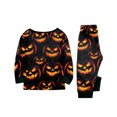 thumbnail image 5 of Halloween Family Matching Pajamas Sets, Halloween Family Loungewear, SpiderWeb Printed Holiday PJS, Halloween Family for Home Relaxation Casual Wear, Party Home Wear Sleepwear for Family, 5 of 7