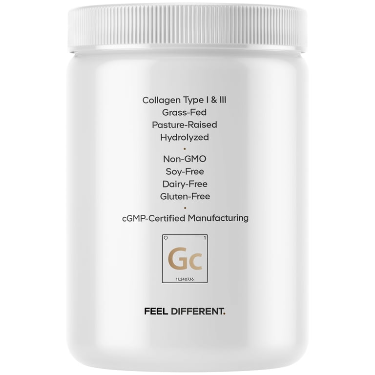 CODEAGE, Collagen Powder Supplement, 10.58 Oz, Hydrolyzed Type I & III