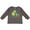 Charcoal Grey, variant on Happy Dinosaur New Big Brother Boys Long Sleeve Toddler T-Shirt