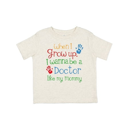 

Inktastic Doctor Like Mommy Gift Toddler Boy or Toddler Girl T-Shirt