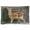 Deer Stands In The River, variant on Cozy Mat Pet Bed Indoor Outdoor Warm Soft For Cat Dog Puppy(S/M) Gold Foil