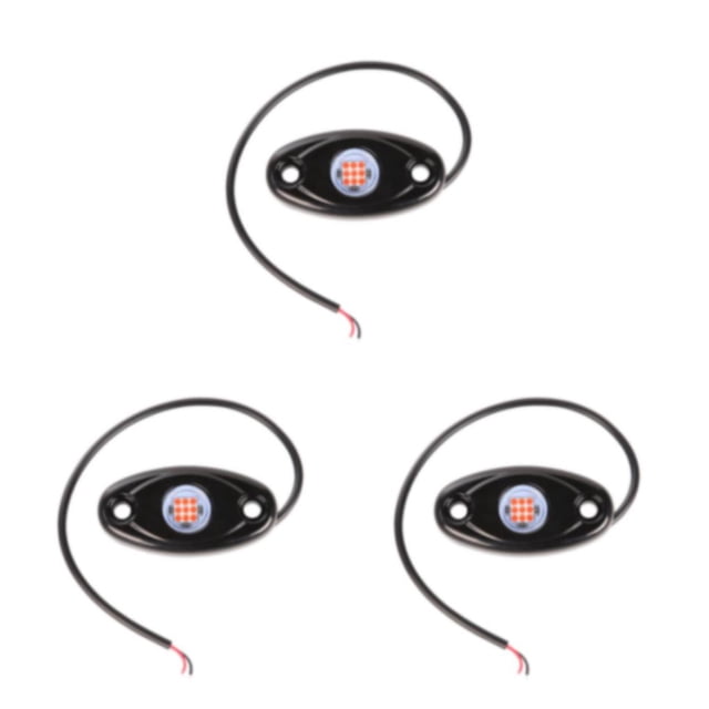 Scienceny ed lights for atv suv alloy grille underlow trail lights, underbody glow boat wate,Automotive car Type1 NO1
