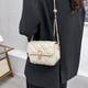thumbnail image 3 of Bolso pequeño portátil con cadena de moda. Nuevo bolso de hombro de cuero artificial de moda, 3 of 5
