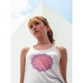 thumbnail image 2 of Pink Indian Mandala Tank Women -Image by Shutterstock, Female x-Small, 2 of 4