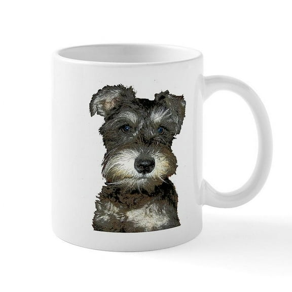 CafePress - Puppy Mug - 11 oz Ceramic Mug - Novelty Coffee Tea Cup