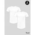 thumbnail image 5 of Threads Men's, Ultra-Soft Crewneck T-Shirt, Moisture Wicking, Anti-Odor, S - XXL, White, 2 Pack, 5 of 8