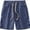 Navy, variant on Mens Shorts Casual Drawstring Elastic Waist Summer Beach Shorts