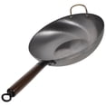 thumbnail image 4 of Kitchen Cooking Pan Flat Bottom Pan Iron Pan Non-stick Pan Kitchen Thicken Wok, 4 of 8