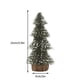 thumbnail image 3 of Fiudx Mini Árbol de Navidad, Exquisito Diseño de Cedro Blanco, Adorno de Escritorio Reutilizable, Decoración Navideña para Interiores y Exteriores, Iluminación de Ambiente Festivo, Regalo Perfecto, T, 3 of 4