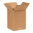 thumbnail image 2 of (2 pack) The Packaging Wholesalers Corrugated Boxes 7" x 7" x 10" Kraft 25/Bundle BS070710, 2 of 4