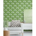 thumbnail image 4 of NextWall  Tropical Fan Palm Peel and Stick Wallpaper 20.5 in. W x 18 ft. L - Green Sprout, 4 of 10