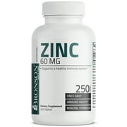 Bronson Zinc 60 mg, 250 Tablets