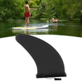 thumbnail image 3 of Surf Sup Fin, Tipo de Zócalo Fijo de la Tabla de Surf Negro Fin Estabilizador Central PVC de 11 Pulgadas para Longboard Para Kayak, 3 of 7