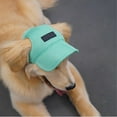 thumbnail image 5 of HQREA Puppy Hats with Ear Hole Adjustable Kitten Sun Visor Cap for Outdoor Sport, 5 of 6