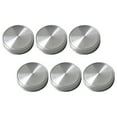 thumbnail image 2 of 6 Pcs Couvercles de Mise en Conserve pour Pots Mason Rangement des Aliments Réutilisables Étanches Scellés, 2 of 8