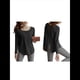 thumbnail image 2 of Camisetas Deportivas de Larga para Mujer, con Protección Solar UPF 50+, para Correr, Gimnasio, Secado Rápido Negro M, 2 of 7