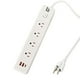 thumbnail image 1 of Multicontactos Buytiti 4 Tomas 2 USB-A 1 USB-C 2 Metros, 1 of 2