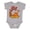 AC-Heather Grey, variant on 2025 Year of the Snake New Years Boys or Girls Baby Bodysuit