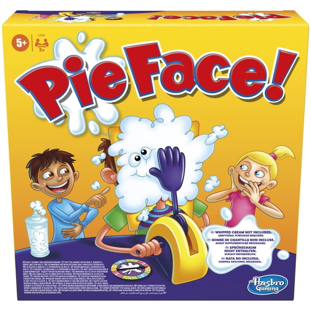 Juego Familiar de Mesa Hasbro Pie Face Crema Batida