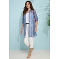 thumbnail image 2 of Roaman's Women's Plus Size Kate Georgette Tunic, 2 of 5