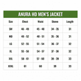 thumbnail image 3 of Frogg Toggs Anura HD Waterproof Rain Jacket, Red/Carbon, Size XX-Large, 3 of 3
