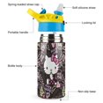 Funny Hello Kitty Kids Insulated Water Bottle 12oz BPAFREE Kids Cups