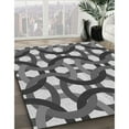 thumbnail image 2 of Ahgly Company Indoor Rectangle Patterned Gray Cloud Gray Area Rugs, 5' x 7', 2 of 6