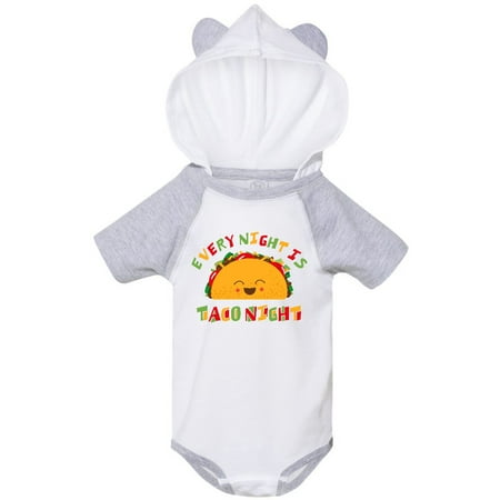 

Inktastic Tacos Every Night Gift Baby Boy or Baby Girl Bodysuit