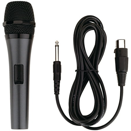 Karaoke USA  M189 Professional Dynamic Microphone (Detachable Cord)