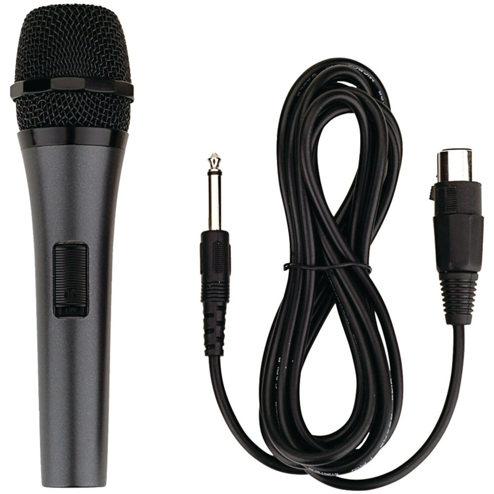 Karaoke USA M189 Professional Dynamic Microphone (Detachable Cord
