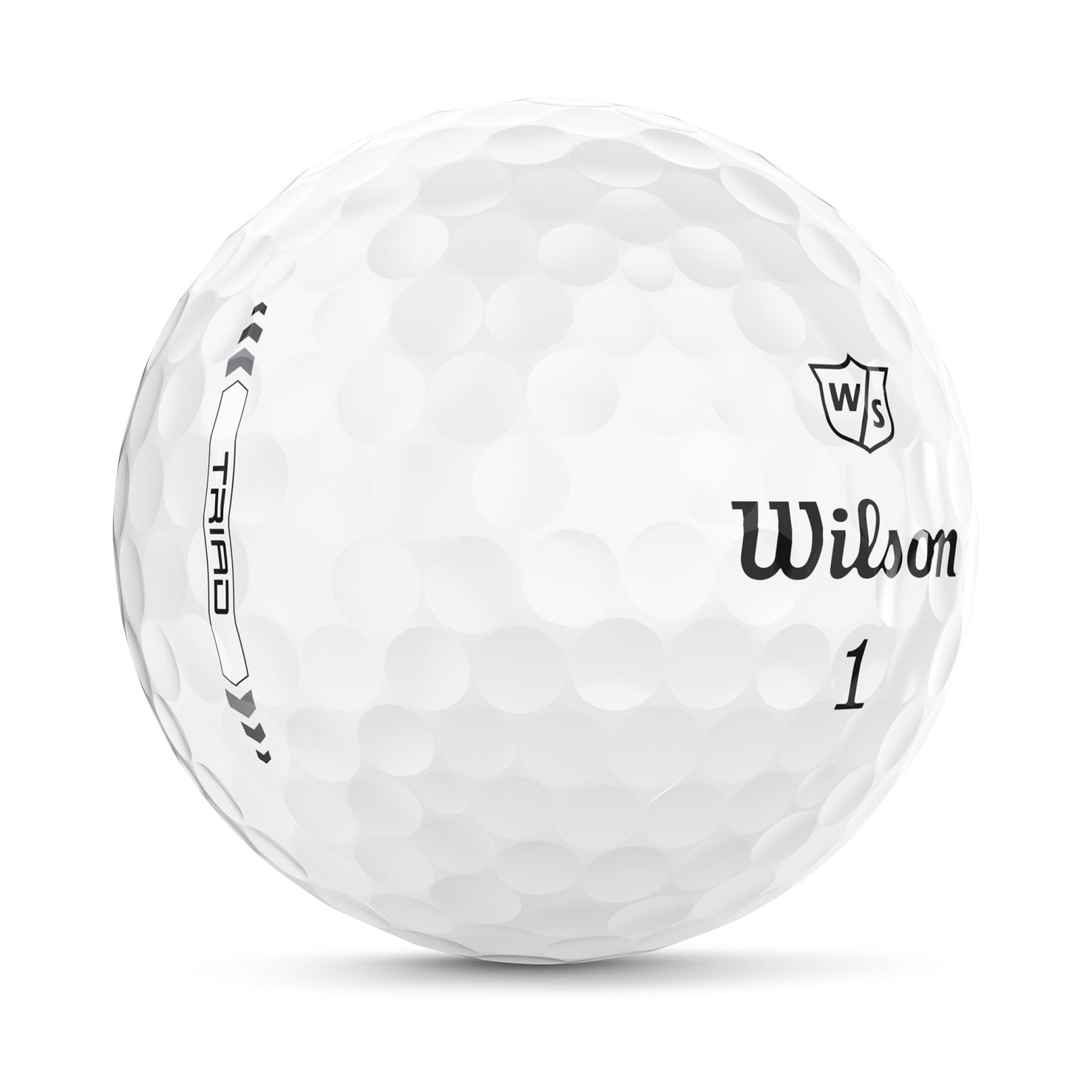 (2 pack) Wilson Staff Triad Golf Balls, White, 12-Pack