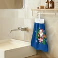 thumbnail image 3 of ZIATUBLE Christmas Santa Claus Hanging Hand Towels Absorbent Hanging Kitchen Dish Towel Easy to Clean Bathroom Hand Bath Towel Lightweight Kitchen Hand Towels and Washcloths, 3 of 7