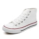 thumbnail image 4 of Zapatillas de lona con cordones para hombre y mujer, zapatos de deporte informales, cómodos y transpirables, vulcanizados, a la moda, 1 unidad, 4 of 5