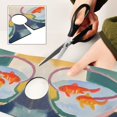 thumbnail image 6 of Yayeee Faucet Mat for Kitchen Sink 30" Diatomite Long Splash Guard Pad, Goldfish Bowl, 6 of 7