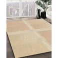 thumbnail image 3 of Ahgly Company Tapis d'Intérieur Lavables en Machine Rectangle Transitionnel Kaki Doré, 7' x 10', 3 of 7