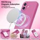 thumbnail image 2 of Funda de Silicona Premium, compatible con MagSafe, a Prueba de Golpes, para iPhone 17 6.3", Pitaya, 2 of 7