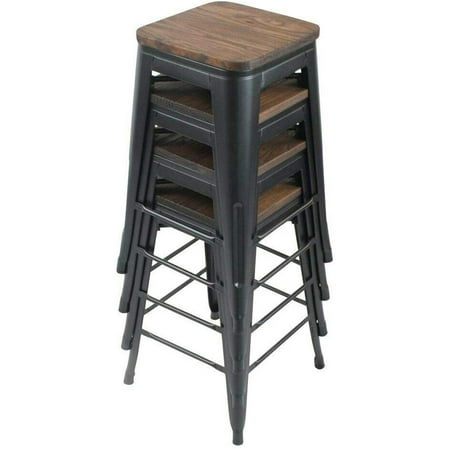 24 Inch Counter Height Metal Bar Stools, Outdoor Bar Stools 24 Inch Seat Height