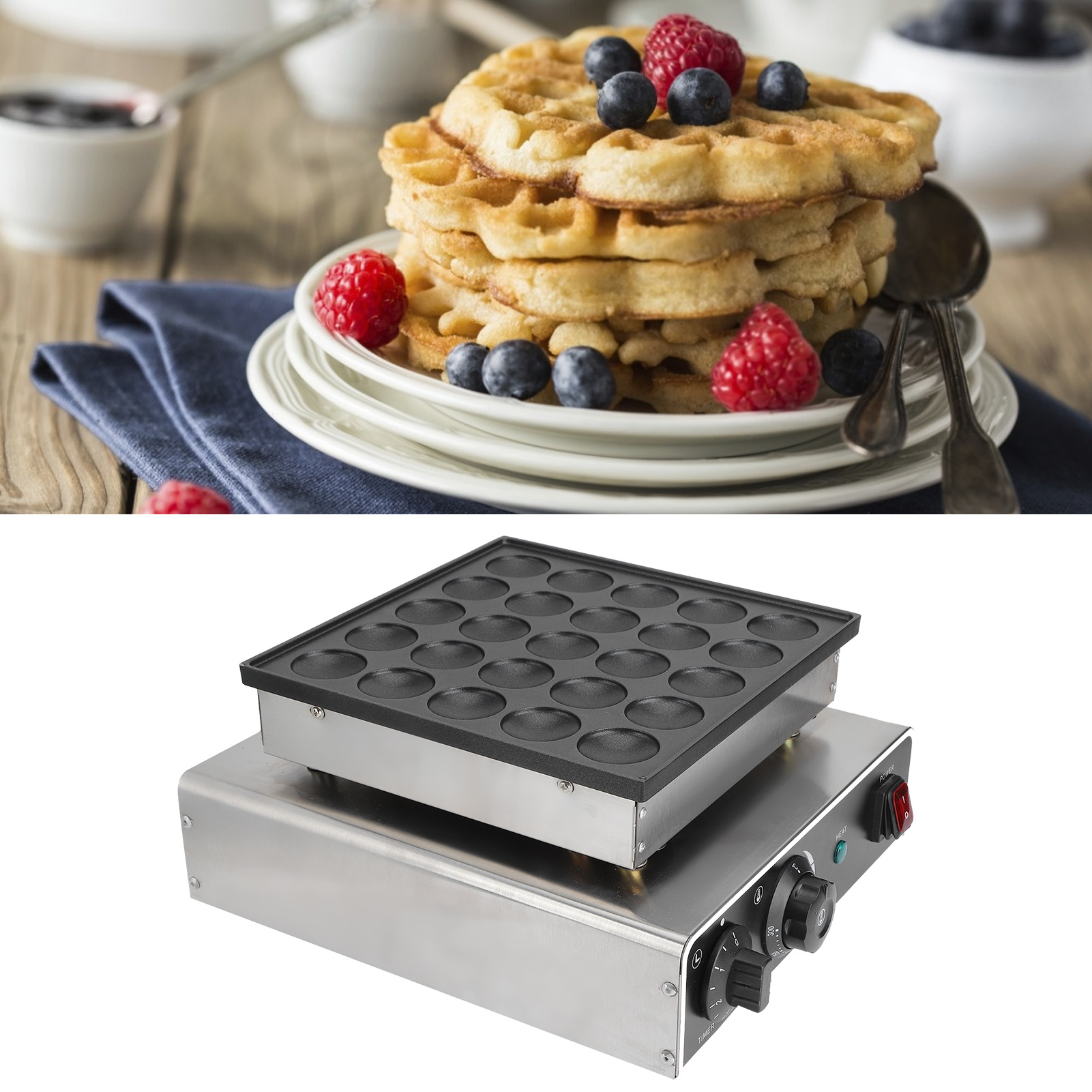 Gaufrier Electrique Machine De Donuts Beignet Appareil à Donuts 220v Commercial | FR